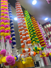 10 Pcs Unique Artificial Multi Color Marigold Garland, Gift And Decor For Wedding Anniversary Birthday,Return Gift, Home Party Decor Gift,